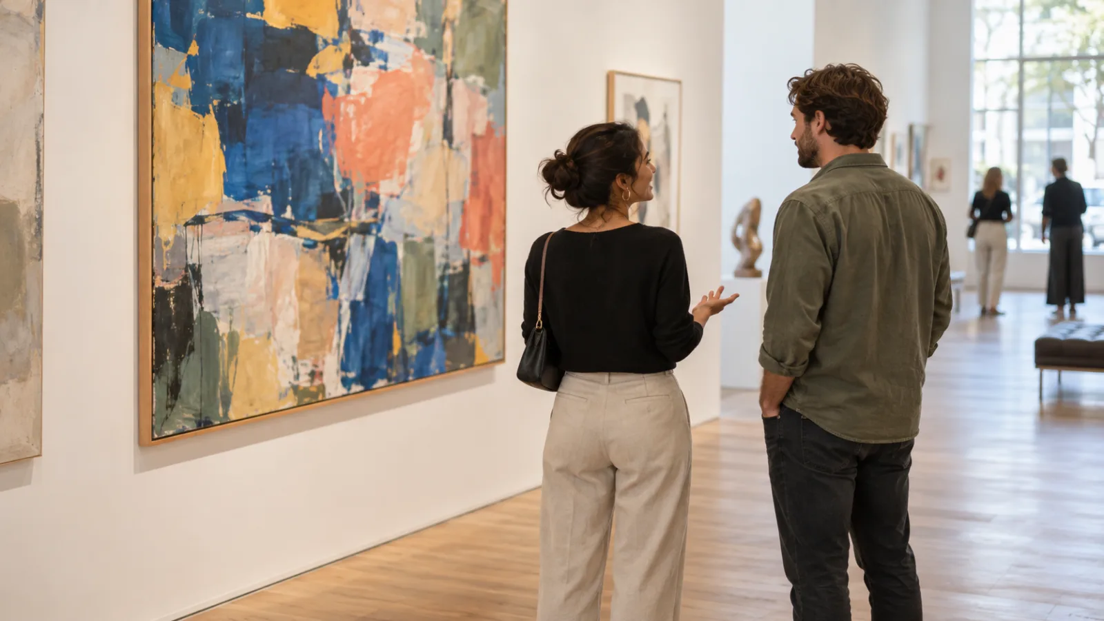 Una primera cita en una galería de arte: mirad juntos, no busquéis la respuesta correcta