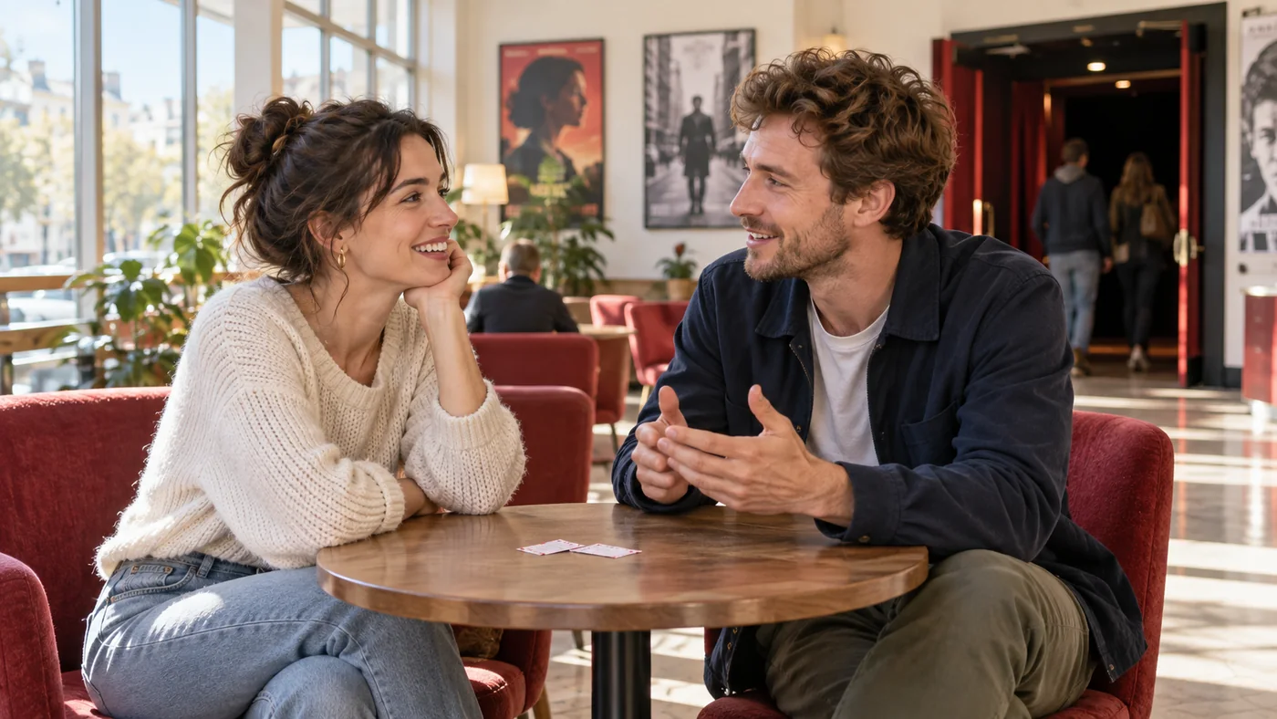 A Cinema First Date: Leave Time to Talk