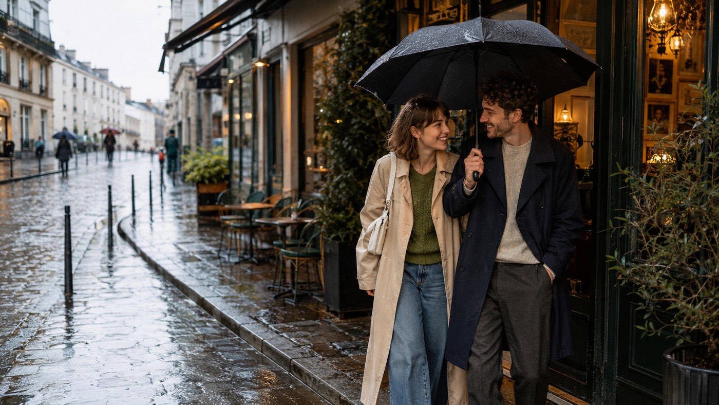 What to Do If It Rains on a First Date