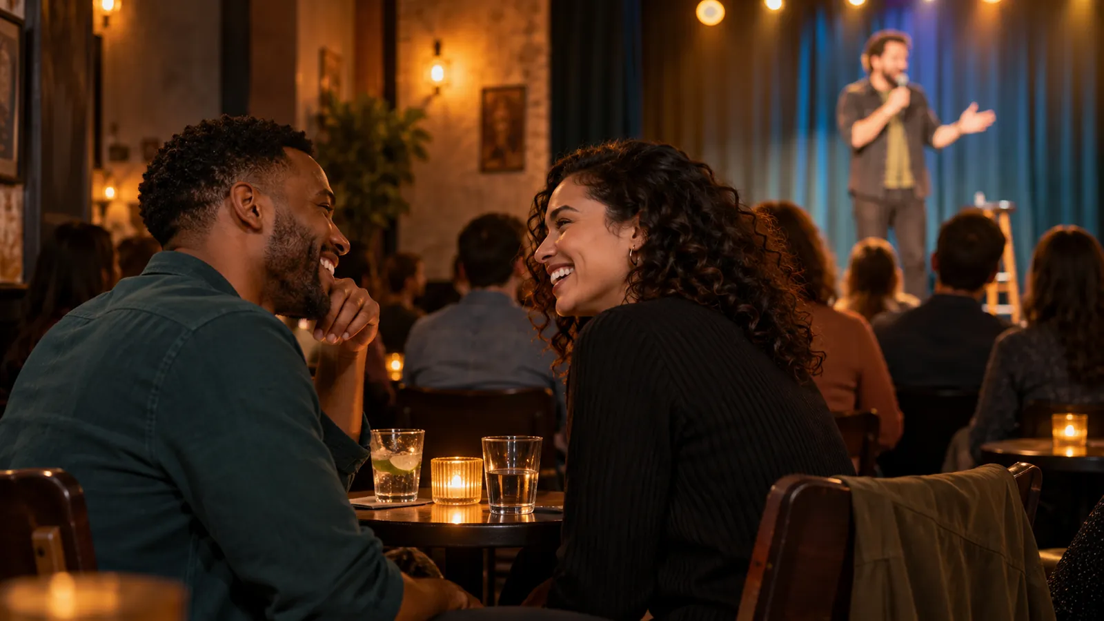 A Stand-Up Comedy First Date: Make Room for the Conversation After the Laughs
